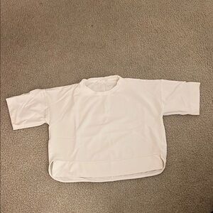 Mango white Short Sleeve Tee